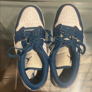 Nike Air Jordan Indistrial Blue and White Sneakers